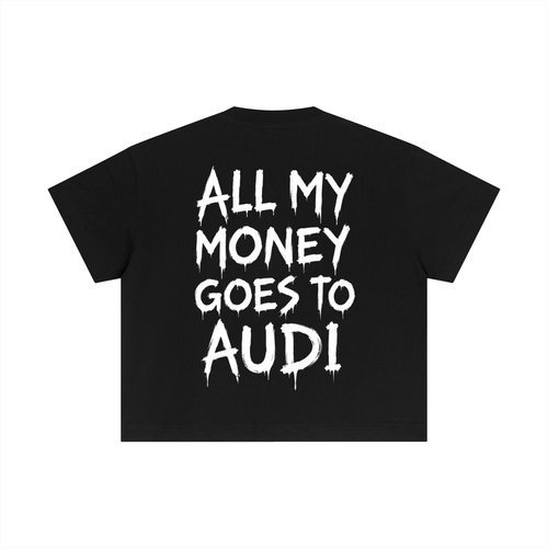 "AUDI MONEY" Essential Boxy T-Shirt