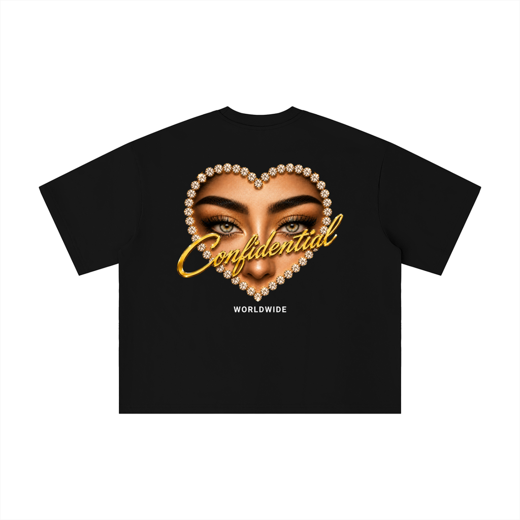 "DIAMOND EYE$" Boxy Oversized T-Shirt