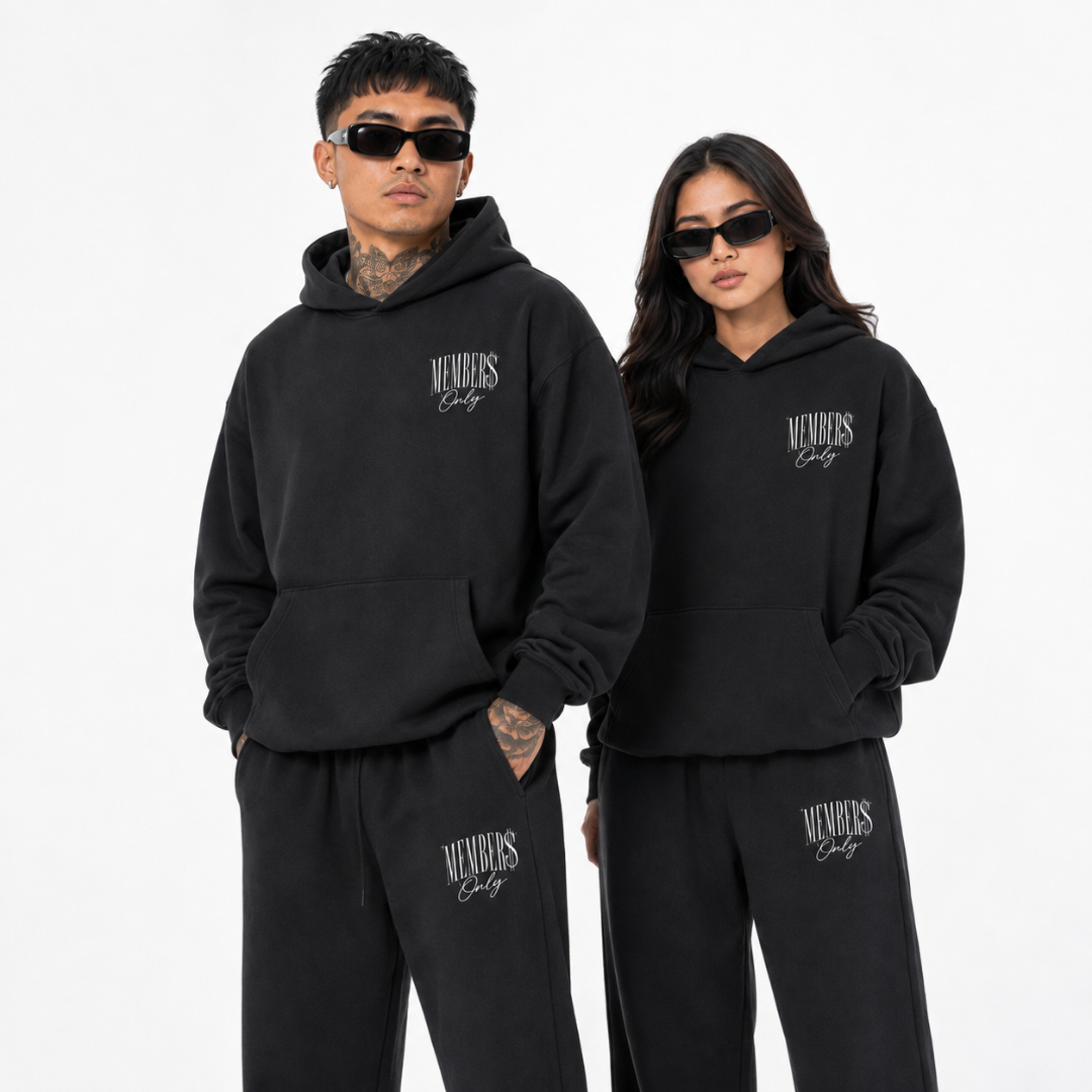 "MEMBER$ ONLY" Boxy Hoodie