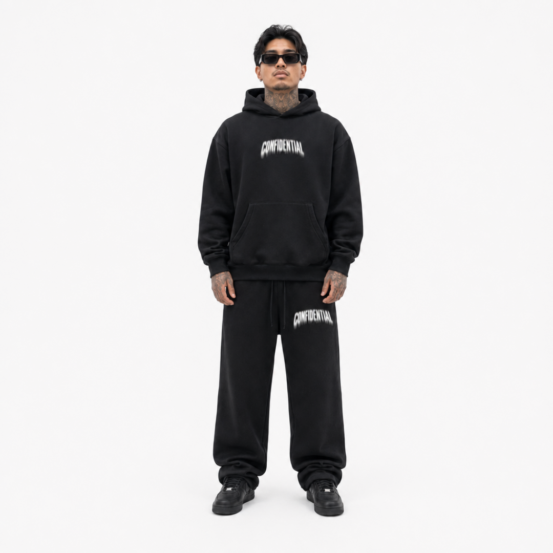 "UNKNOWN" Boxy Hoodie