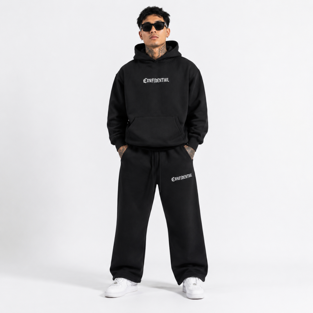 "WORLDWIDE VI$ION" Boxy Hoodie