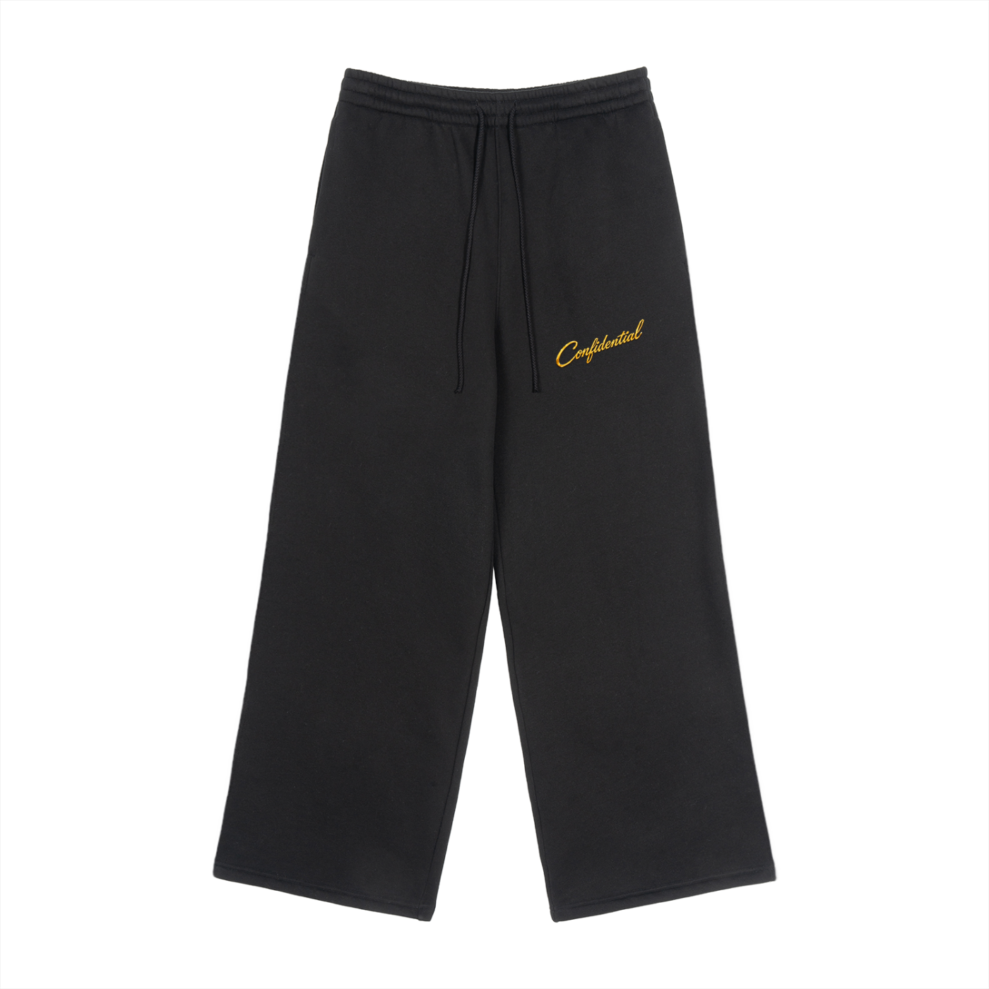 "DIAMOND EYE$" Straight-Leg Sweatpants