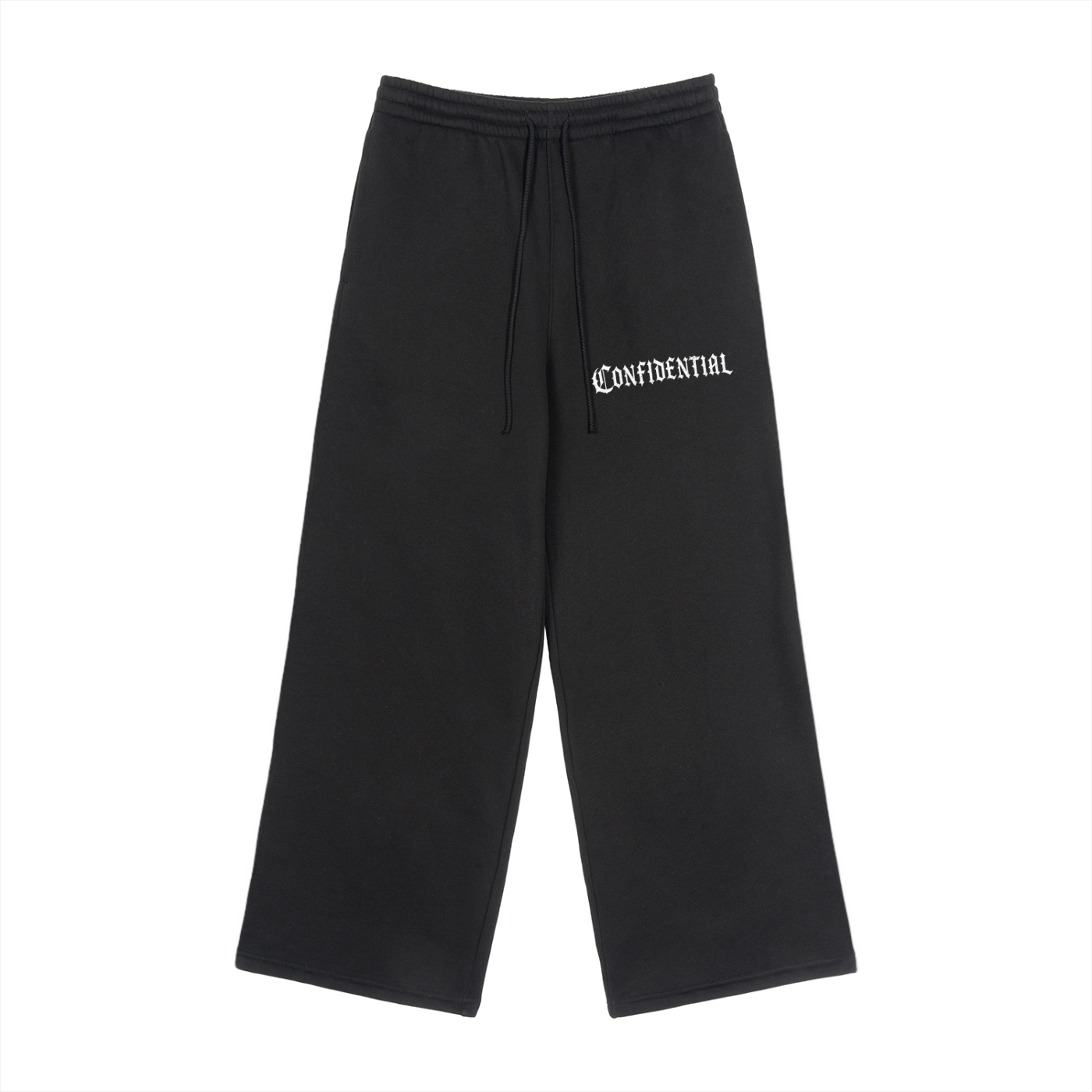 "WORLDWIDE VI$ION" Straight-Leg Sweatpants