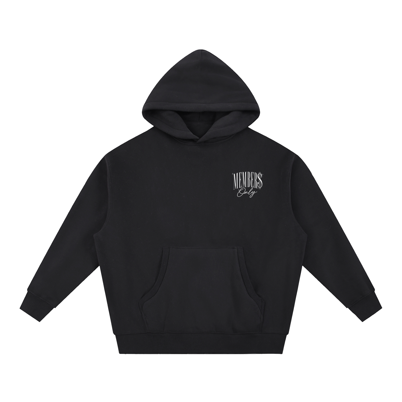 "MEMBER$ ONLY" Boxy Hoodie